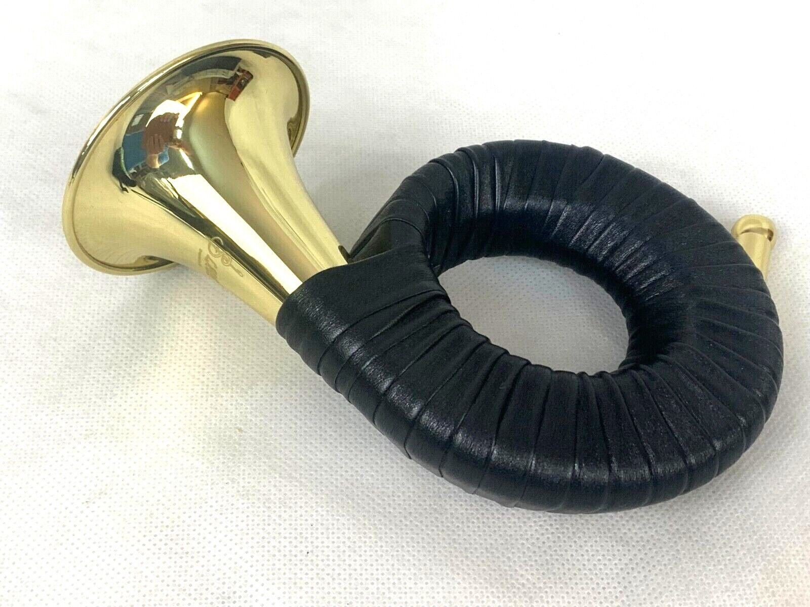 Bb Jagdhorn, Messing Jagdhorn Mini leichte tragbare Horn Messing