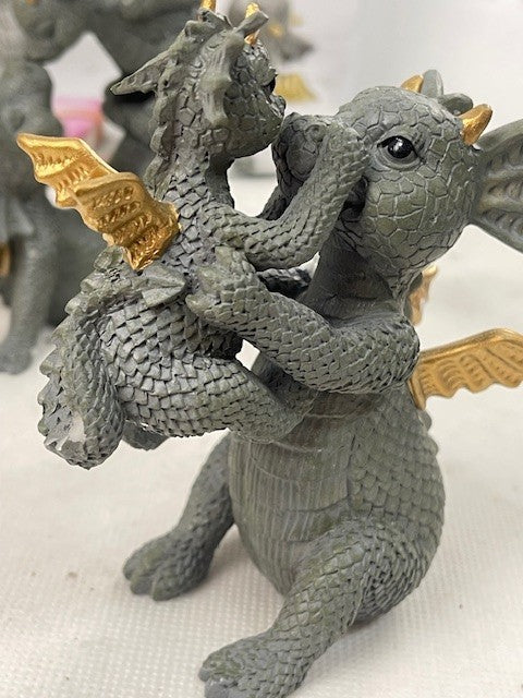 Dekofiguren Drachenliebe ( B-ware)