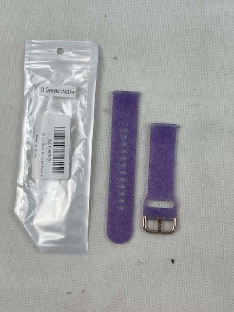 SX Galaxywatchactive SY 20 Band Glitter Purple