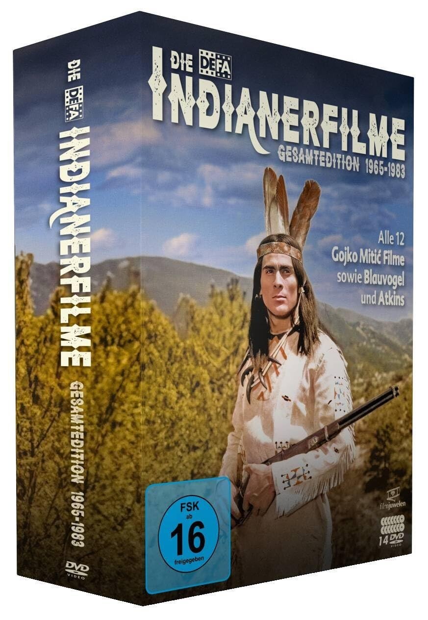 Die DEFA-Indianerfilme Gesamtedition (DEFA Filmjuwelen) (14 DVDs) DVD *NEU*OVP*