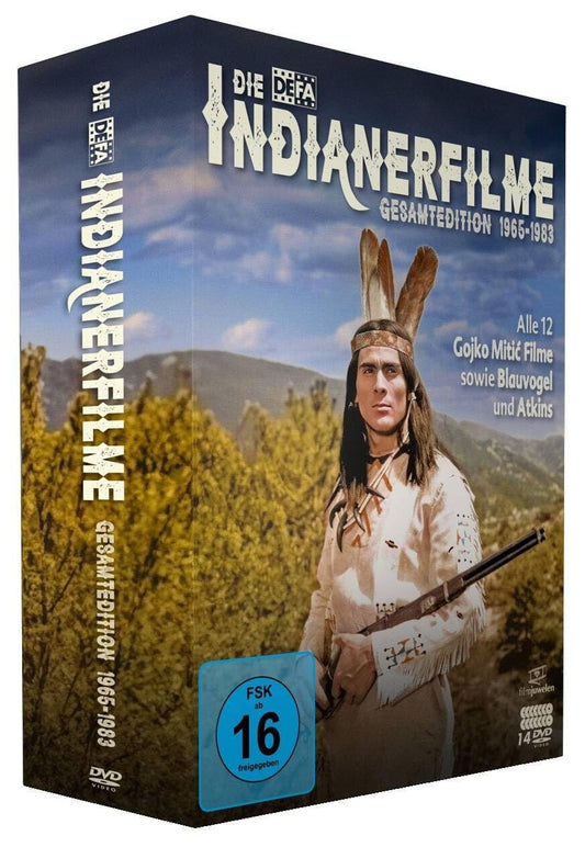 Die DEFA-Indianerfilme Gesamtedition (DEFA Filmjuwelen) (14 DVDs) DVD *NEU*OVP*
