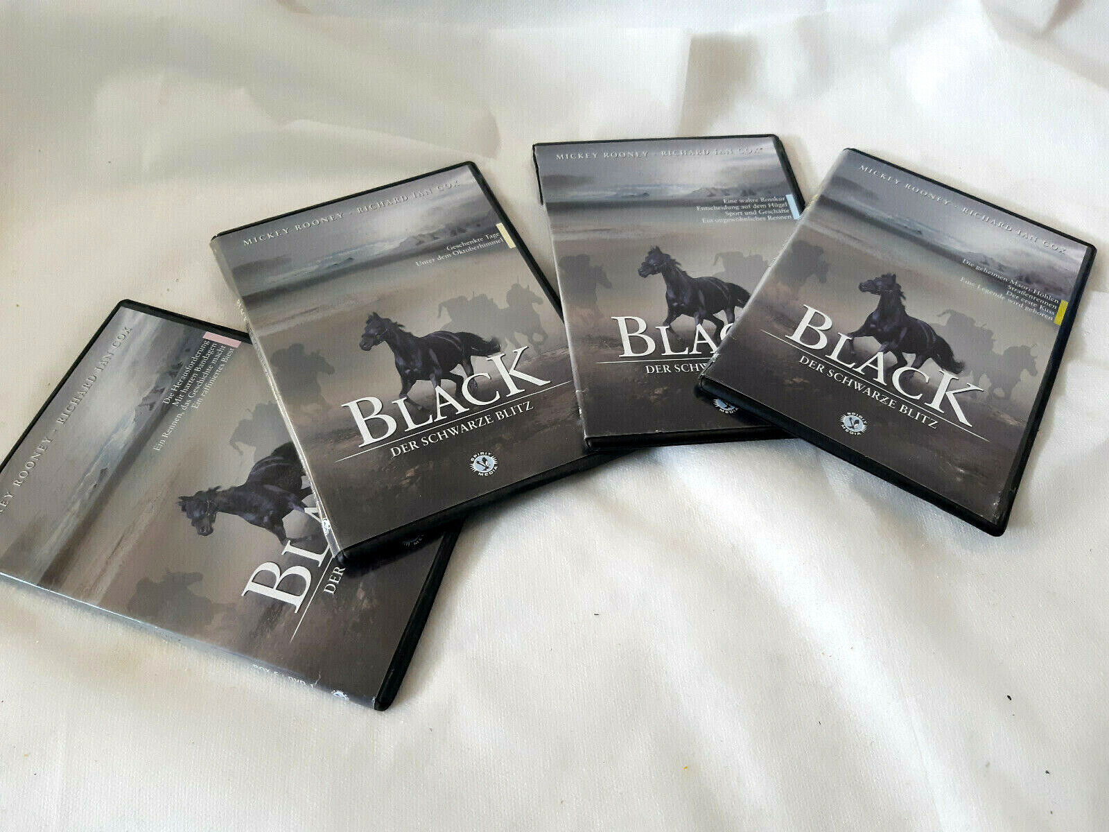 Black - Der schwarze Blitz 4 x DVD 
