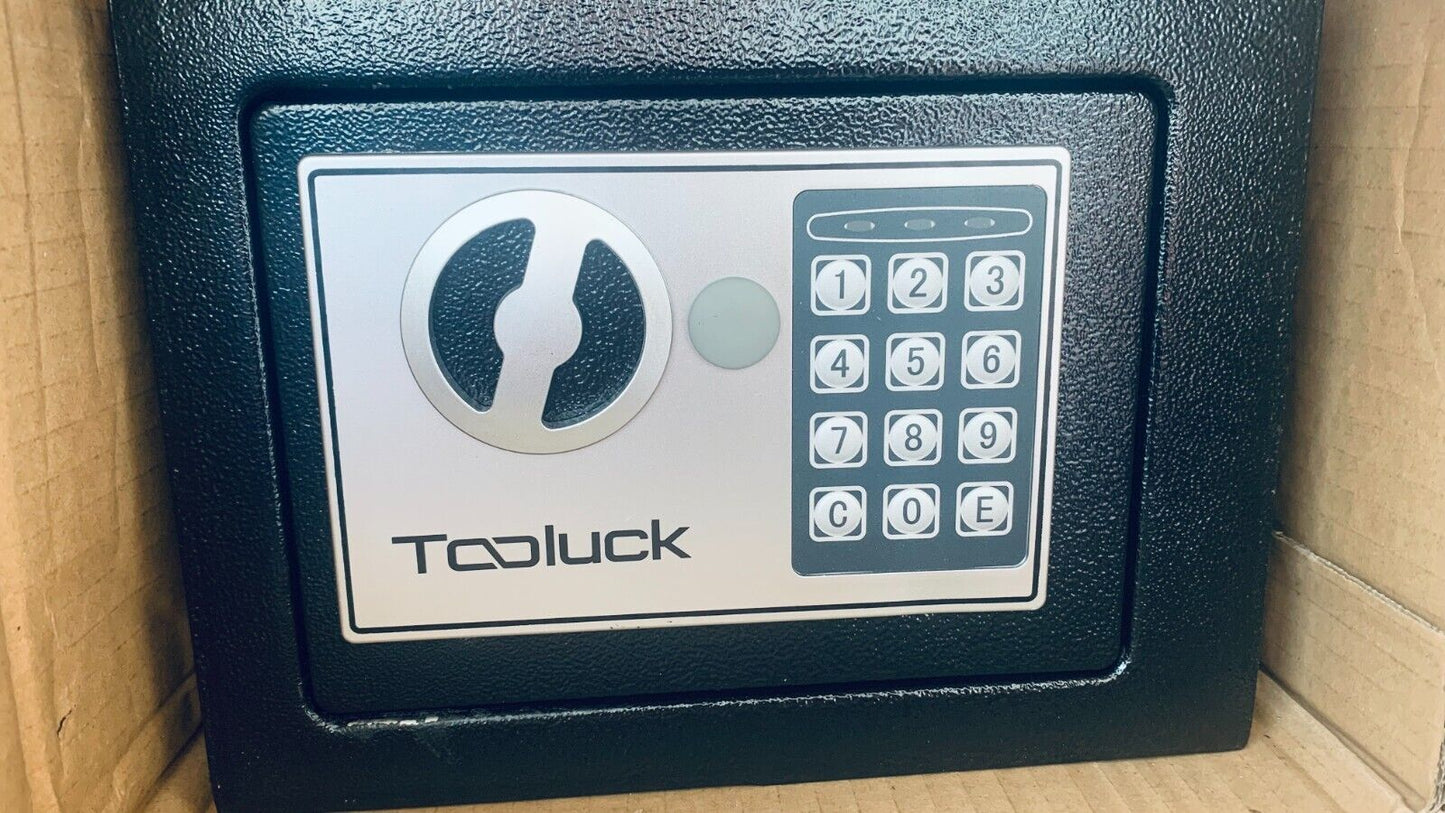 Safe Tresor Möbeltresor Elektronikschloss klein mit Zahlenschloss 23cm