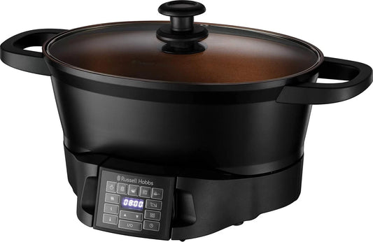 Russell Hobbs Good to Go Multi-Cooker Multikocher mit abnehmbarem Bedienfeld