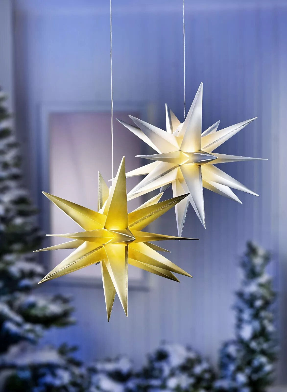 LED-Aussenstern "Weihnachten", Außenbeleuchtung, Hängedeko,  Dekoration Außen.