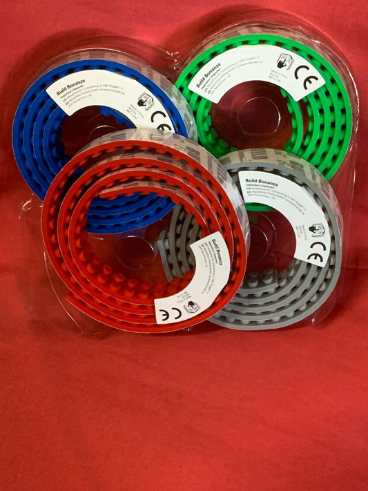 Build Bonanza Legoband/Bausteinband 180 cm Build Bonanza wieder verwendbar.
