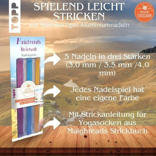 Der kleine Strickladen - Maighreads Nadelspiele. Mit Strickanleitung für Yoga...