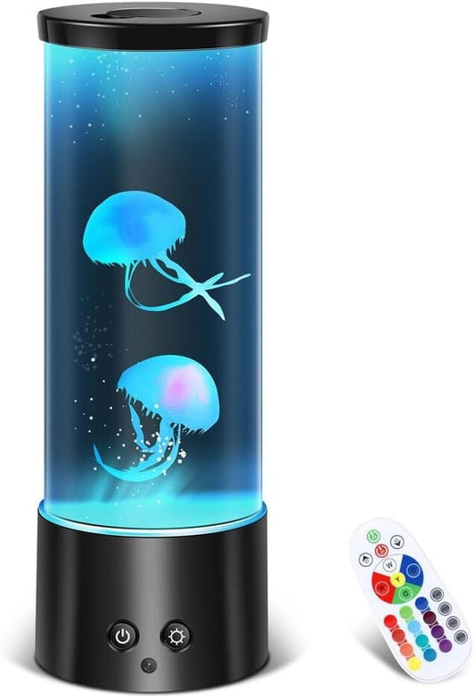Quallenlampe, dimmbare LED-Lampe Aquarium LED-Tank Stimmungslampe Farbwechsel Na