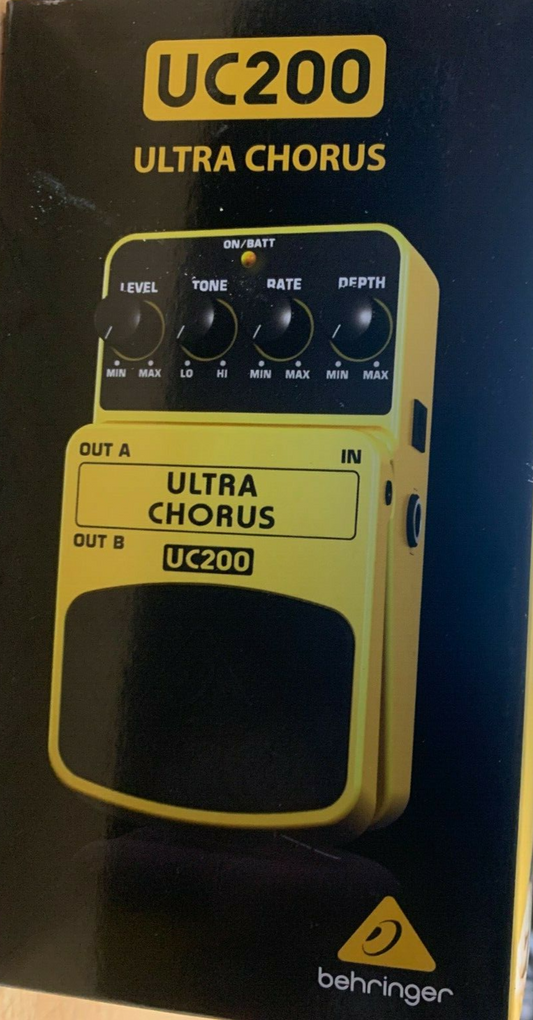 Behringer UC200 ULTRA CHORUS Effektpedal für E-Gitarre