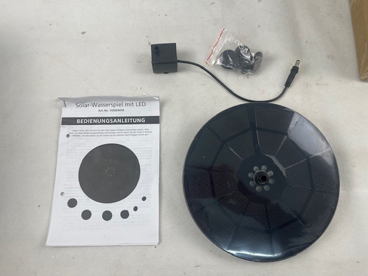Solar Wasserspiel mit LED