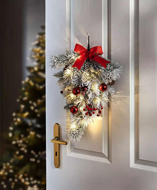 LED-Hängedeko "Wintertime" LED Advent Deko Weihnachten Dekoration Hängedeko