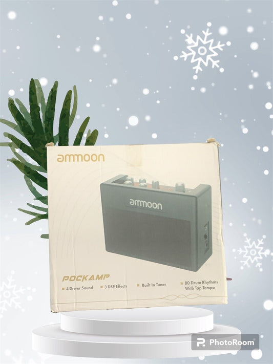 Ammoon Tragbarer Gitarrenverstärker Amp 5 Watt Integrierte Multi-Effekte Unters