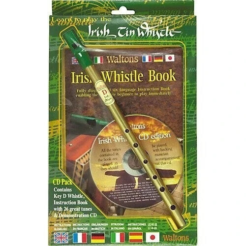 Waltons Tin Whistle CD Pack / Irish | Buch und Instrument | Waltons Irish Music