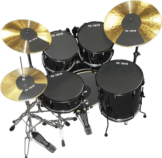VIC FIRTH MUTEROCK22 Drum-Stick "5A American Classic-Serie, Hickory,Wood-Tip"