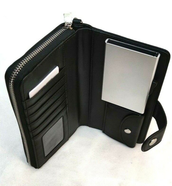 Card Guard Damen Geldbeutel RFID geschützt Geldbörse Portemonnaie Brieftasche