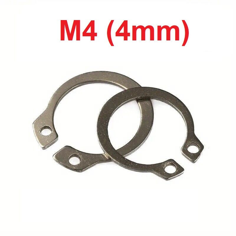 Sicherungsring M3 bis M25 DIN 471 Außen, Seegering, Edelstahl A2, 3mm - 25mm