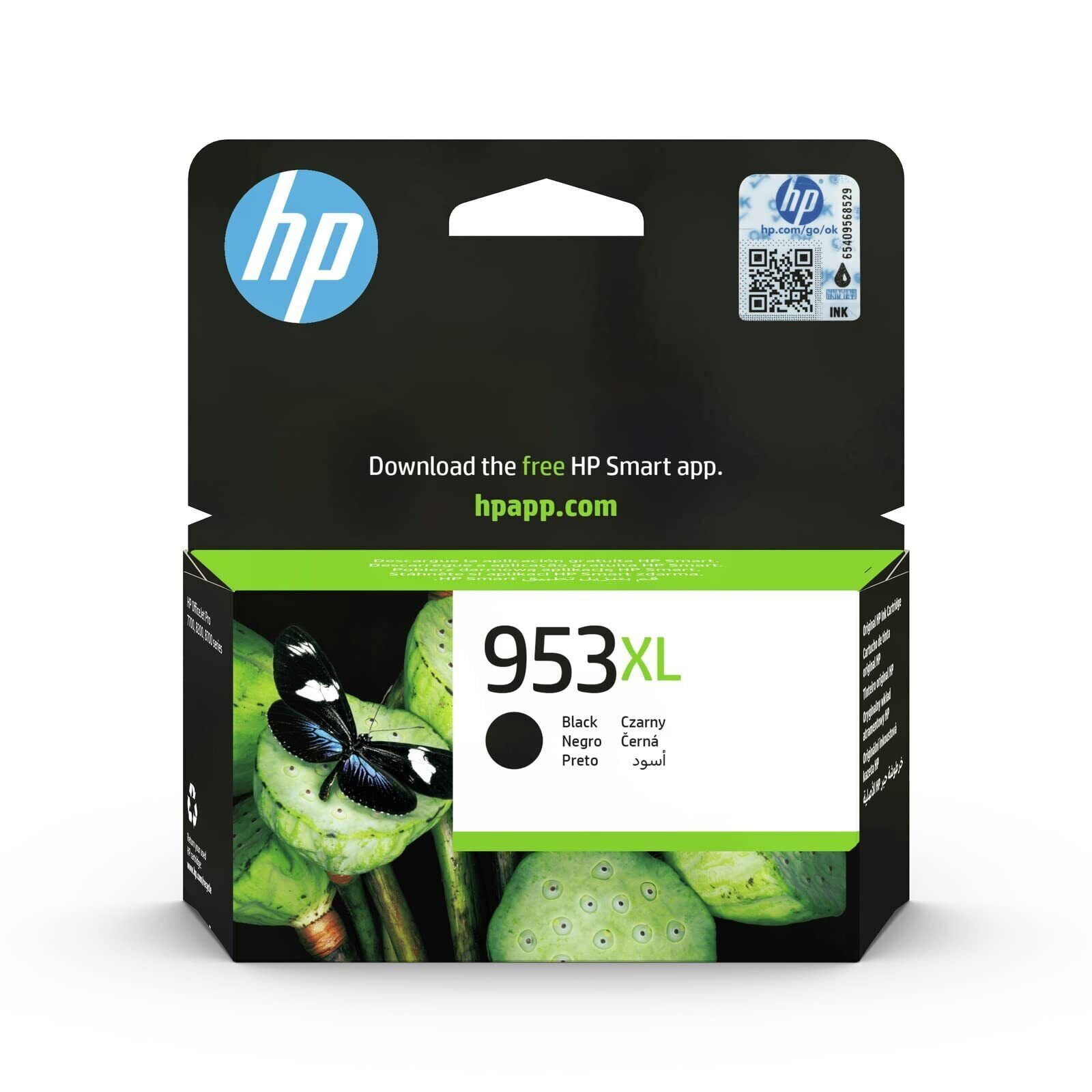 HP 953XL Original Tintenpatrone - Schwarz (L0S70AE)