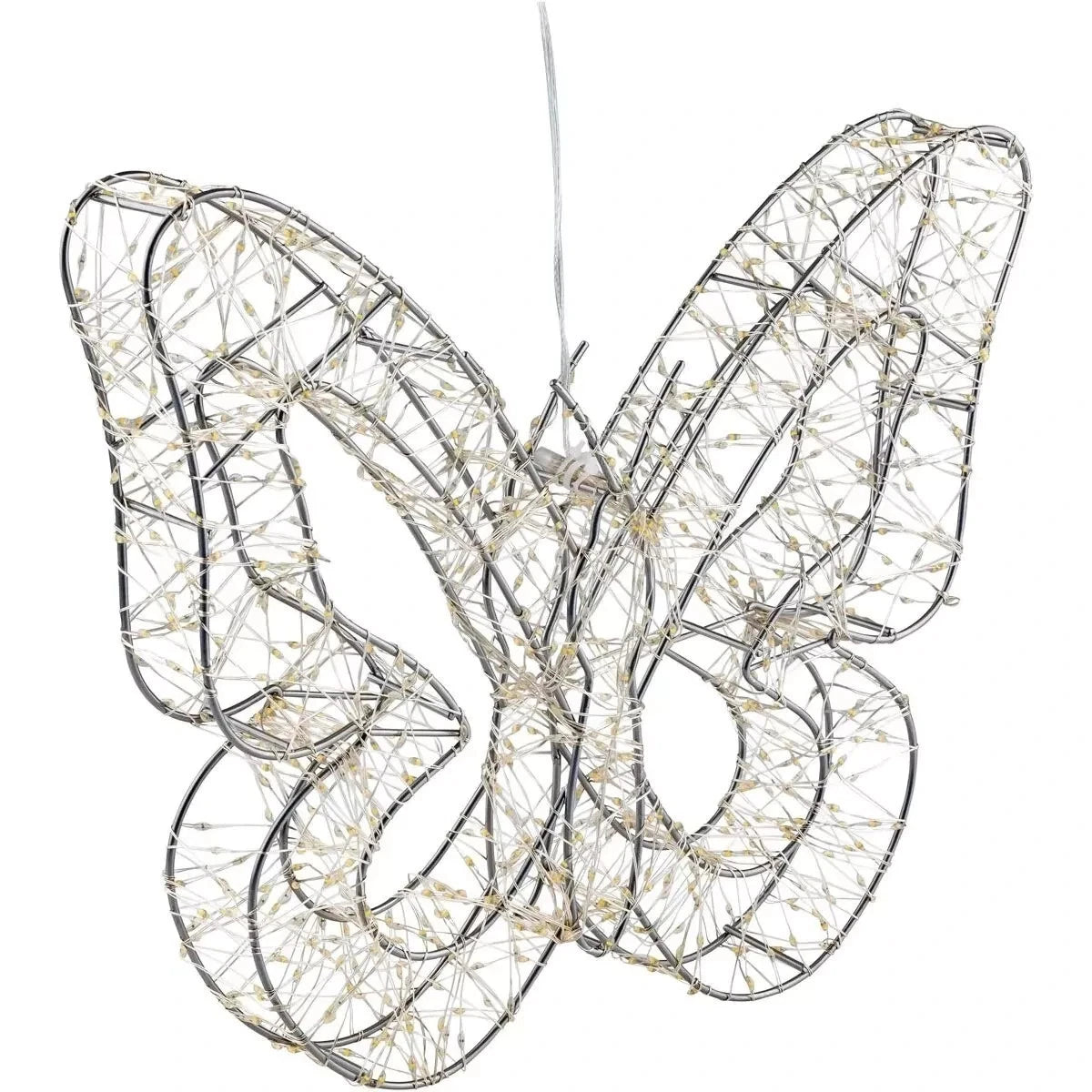 LED-Deko Stern "Schmetterling" 960 LEDs, 38cm LED Licht Dekoration Wohnungsdeko