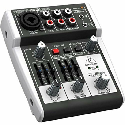 Behringer XENYX 302USB 5-Kanal Mixer
