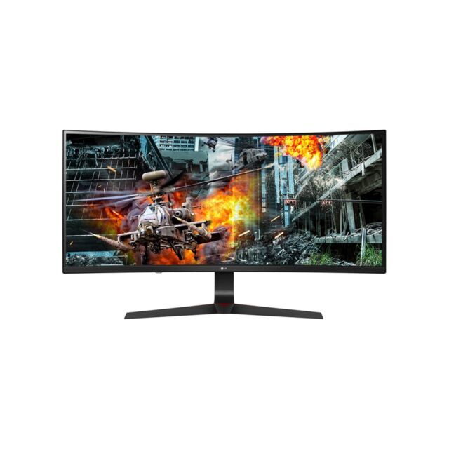 LG Electronics 34GL750-B (34 Zoll) Curved UltraGear Gaming Monitor 144Hz, 1ms