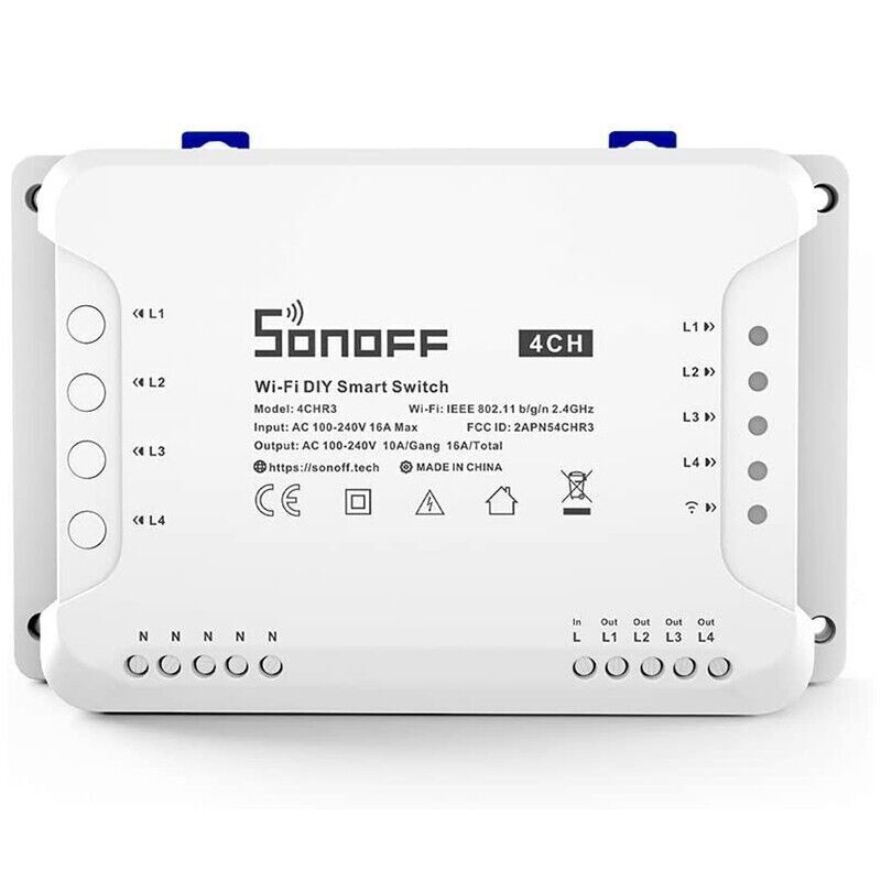 Sonoff 4CHR3 4-Kanal Smart Wi-Fi Schaltaktor